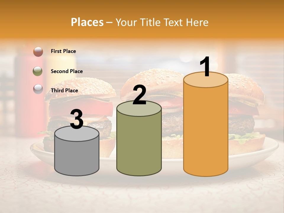 Foreground Meat Dinner PowerPoint Template