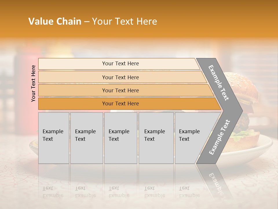 Foreground Meat Dinner PowerPoint Template