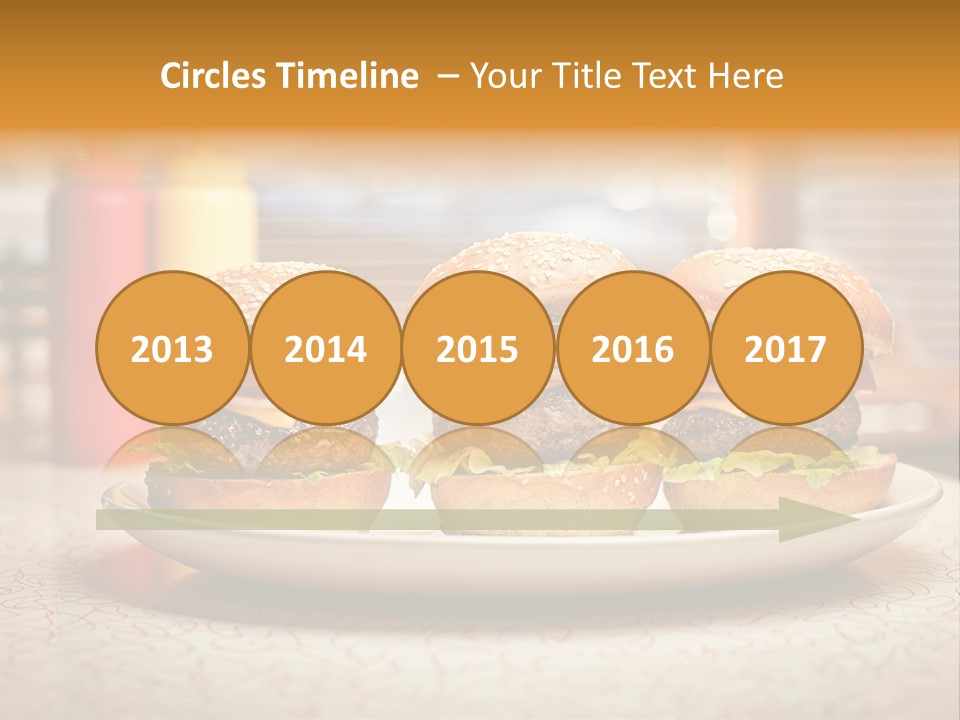 Foreground Meat Dinner PowerPoint Template