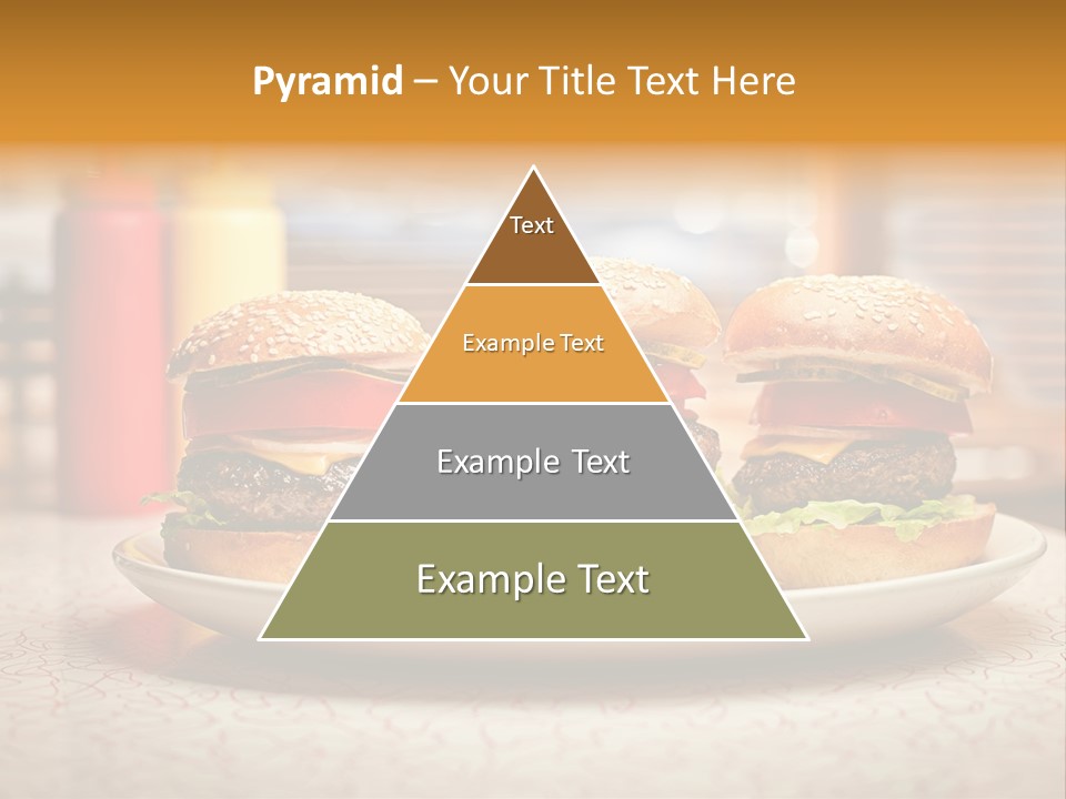 Foreground Meat Dinner PowerPoint Template
