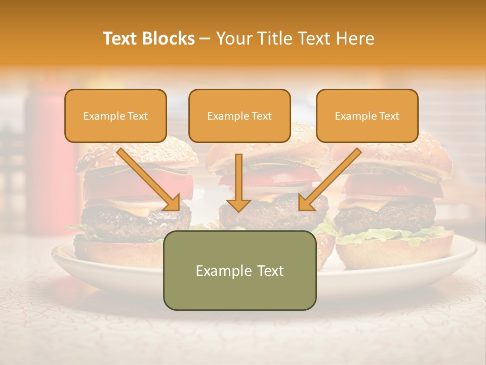 Foreground Meat Dinner PowerPoint Template