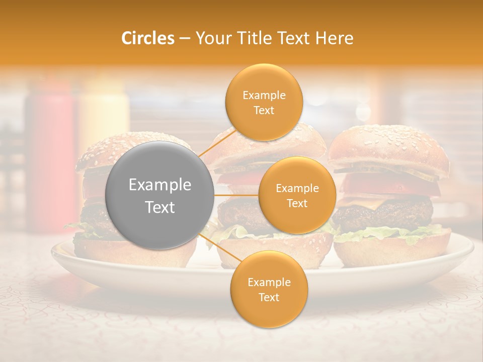 Foreground Meat Dinner PowerPoint Template