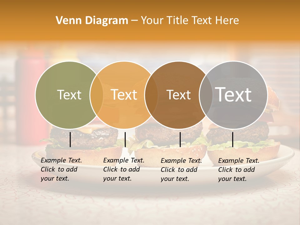 Foreground Meat Dinner PowerPoint Template