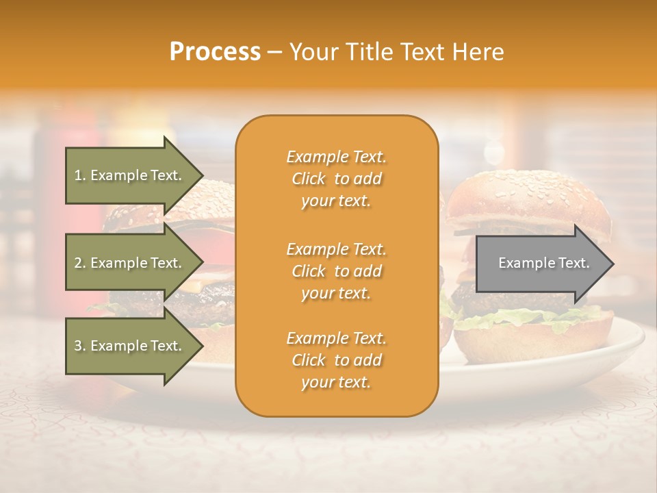 Foreground Meat Dinner PowerPoint Template