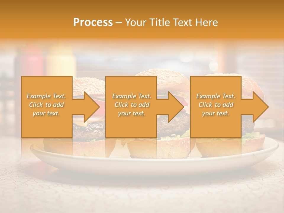 Foreground Meat Dinner PowerPoint Template