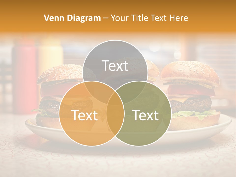 Foreground Meat Dinner PowerPoint Template