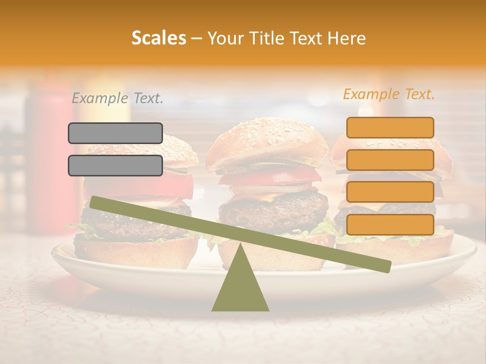 Foreground Meat Dinner PowerPoint Template