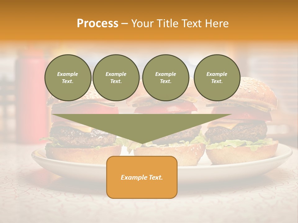 Foreground Meat Dinner PowerPoint Template