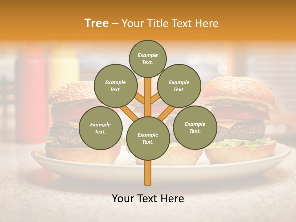 Foreground Meat Dinner PowerPoint Template