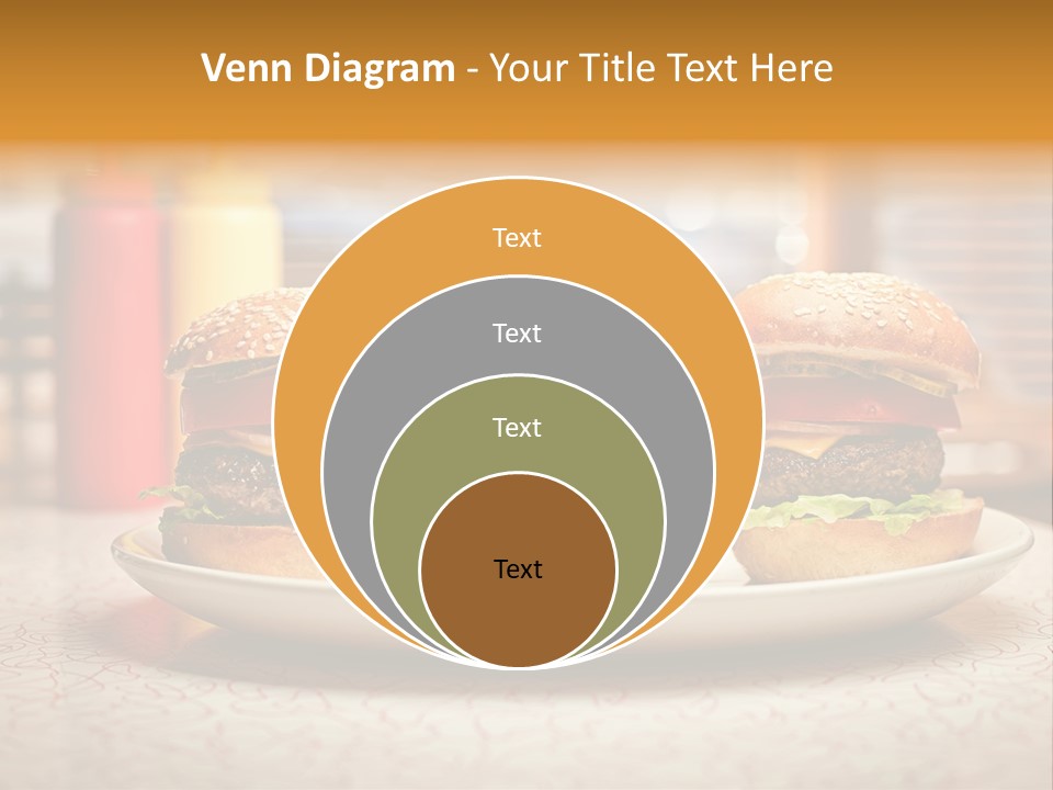 Foreground Meat Dinner PowerPoint Template
