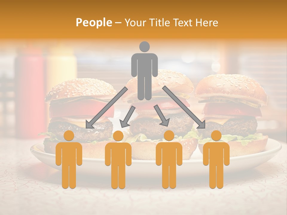 Foreground Meat Dinner PowerPoint Template