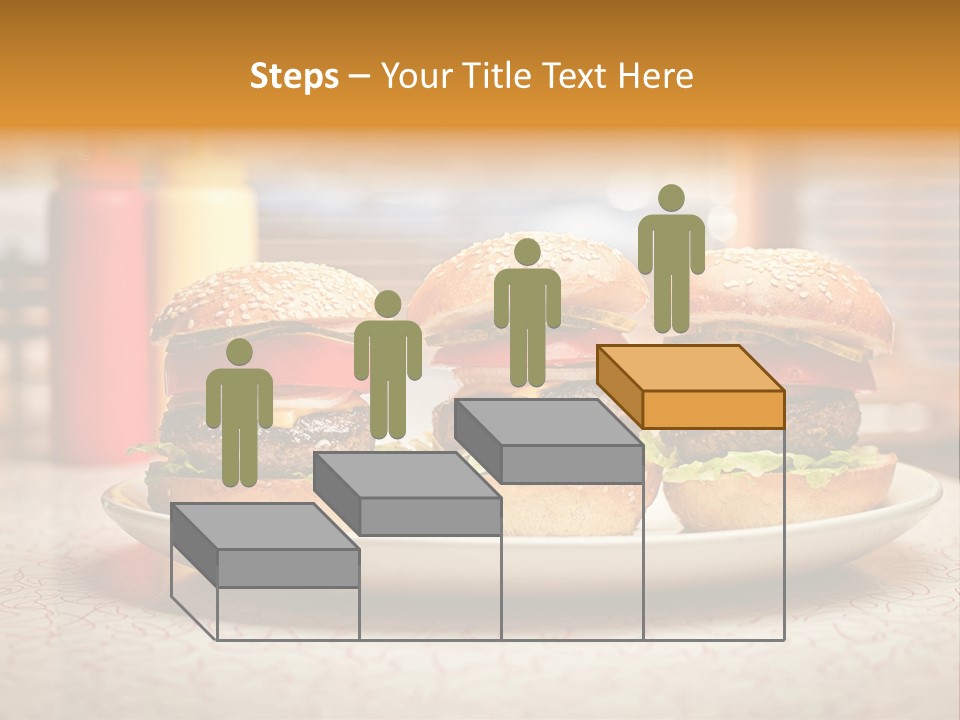 Foreground Meat Dinner PowerPoint Template