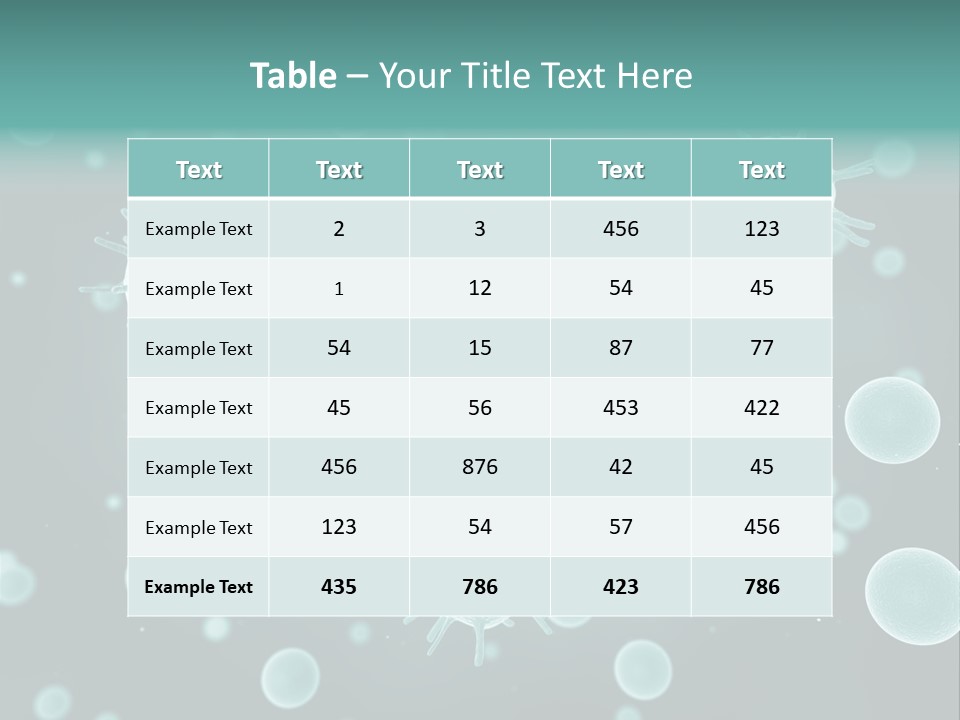 Health Science Sick PowerPoint Template