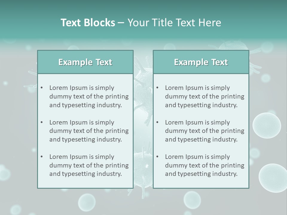 Health Science Sick PowerPoint Template