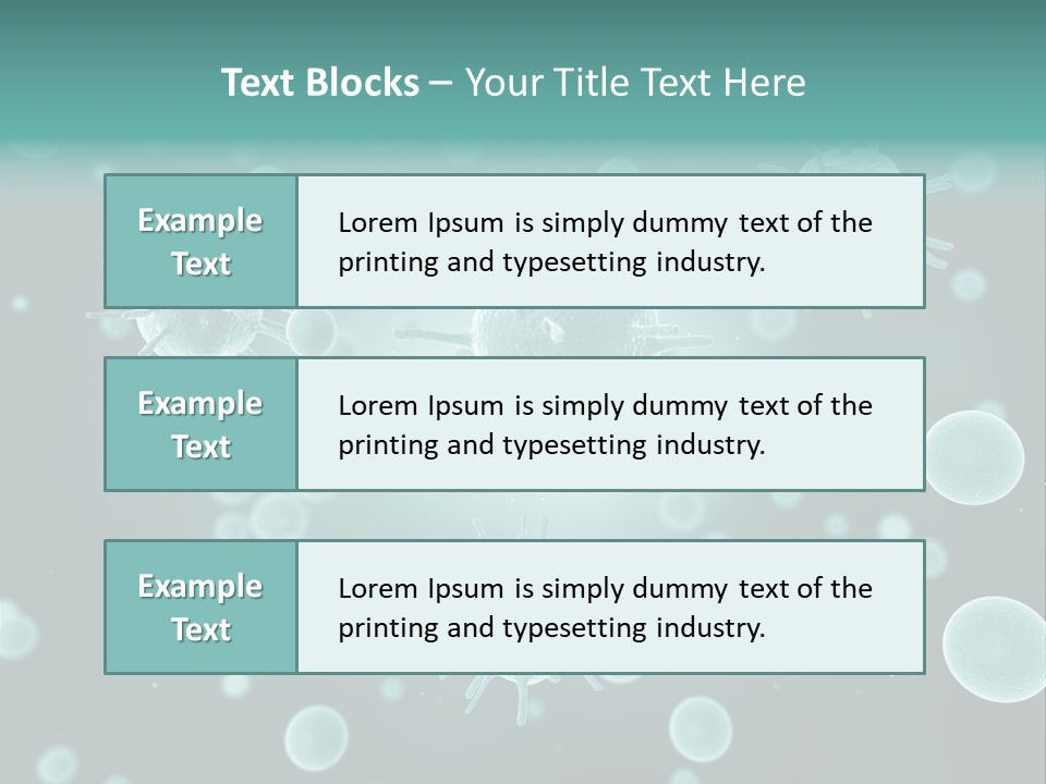 Health Science Sick PowerPoint Template