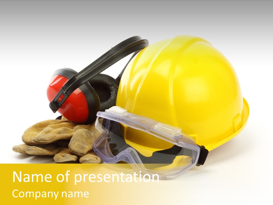 Personal Builder Engineer PowerPoint Template