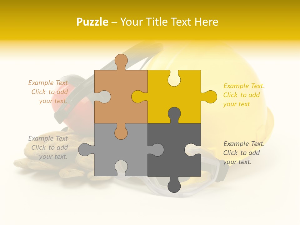 Personal Builder Engineer PowerPoint Template