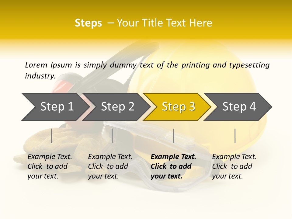 Personal Builder Engineer PowerPoint Template