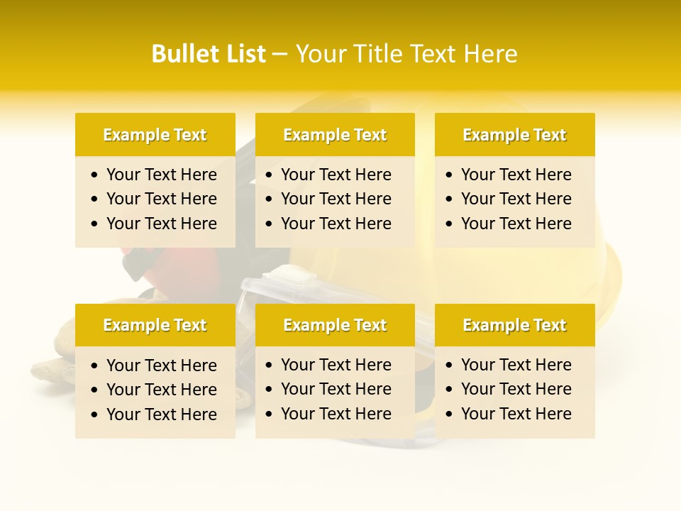 Personal Builder Engineer PowerPoint Template