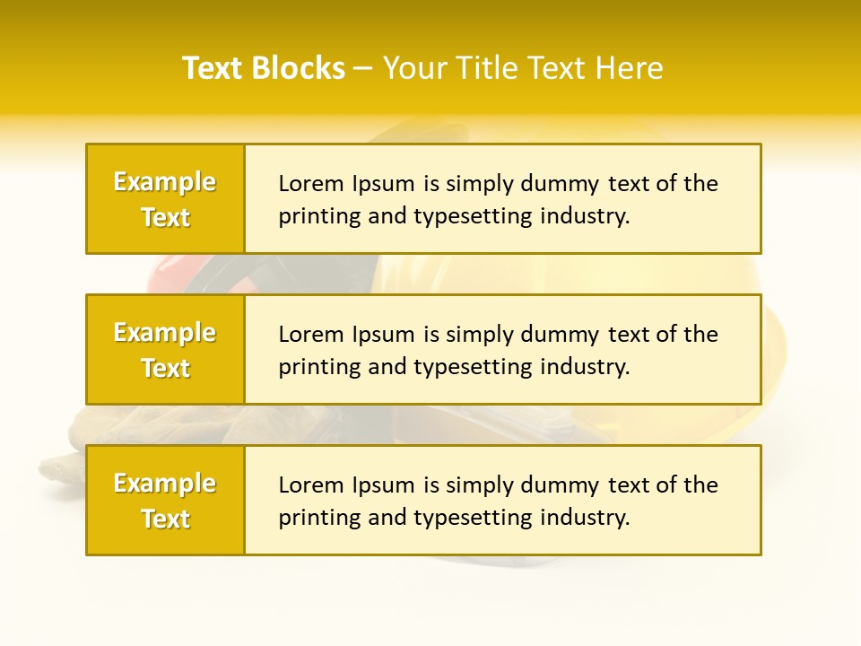 Personal Builder Engineer PowerPoint Template