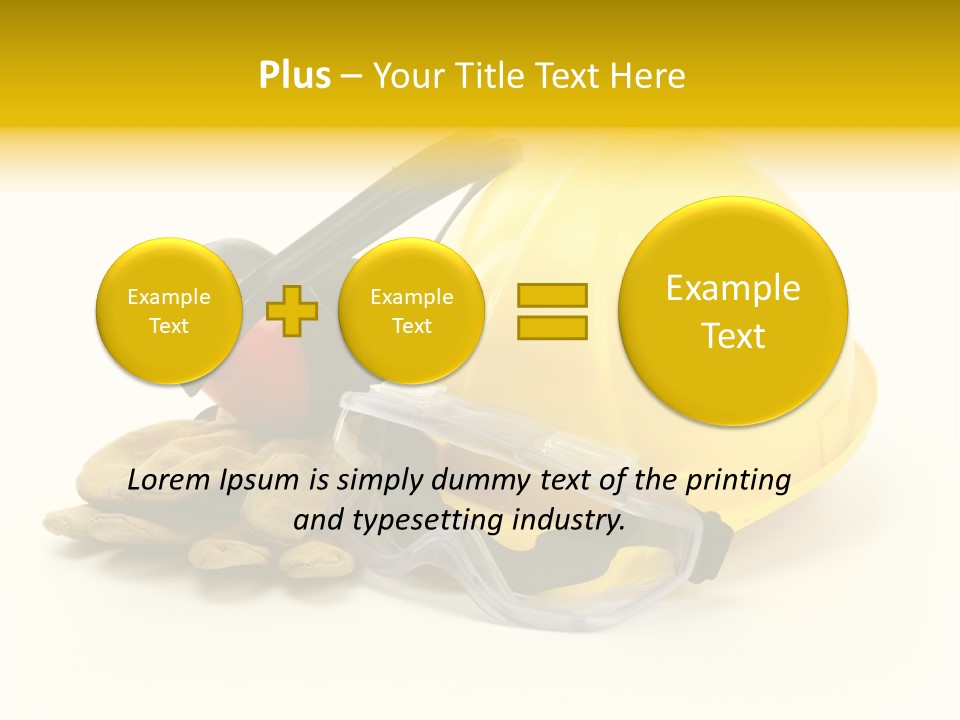 Personal Builder Engineer PowerPoint Template