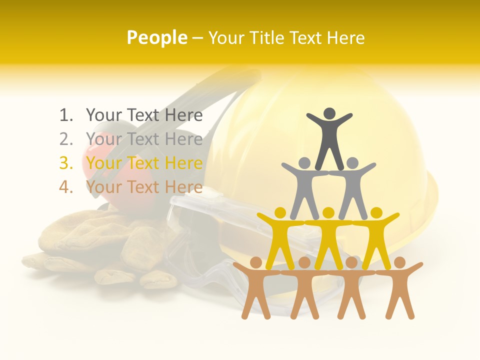 Personal Builder Engineer PowerPoint Template