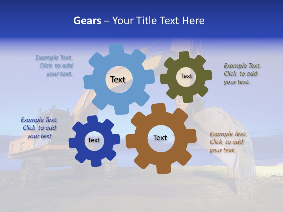 Ground Scraper Earth PowerPoint Template