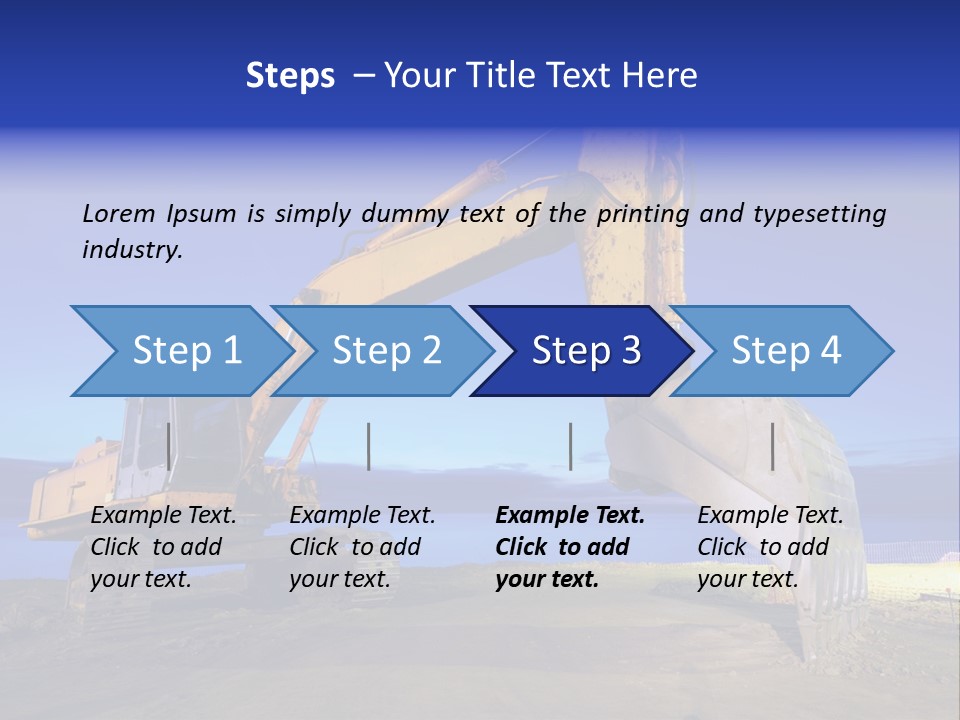 Ground Scraper Earth PowerPoint Template
