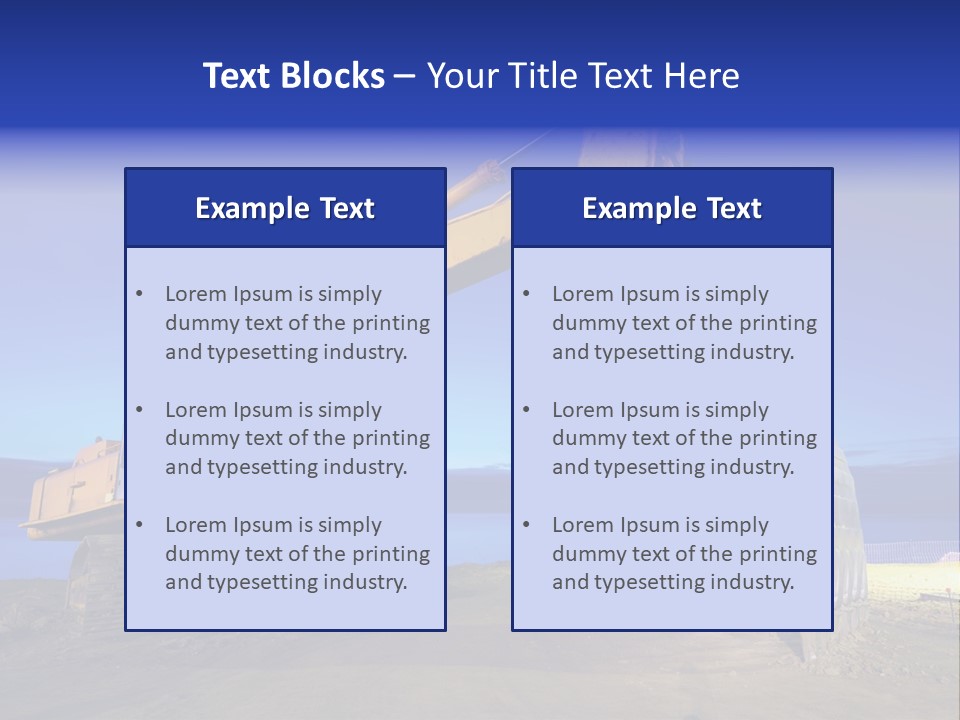 Ground Scraper Earth PowerPoint Template