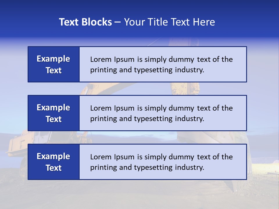 Ground Scraper Earth PowerPoint Template