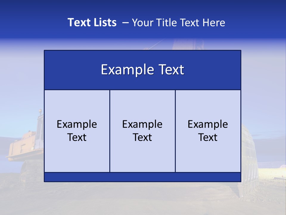 Ground Scraper Earth PowerPoint Template