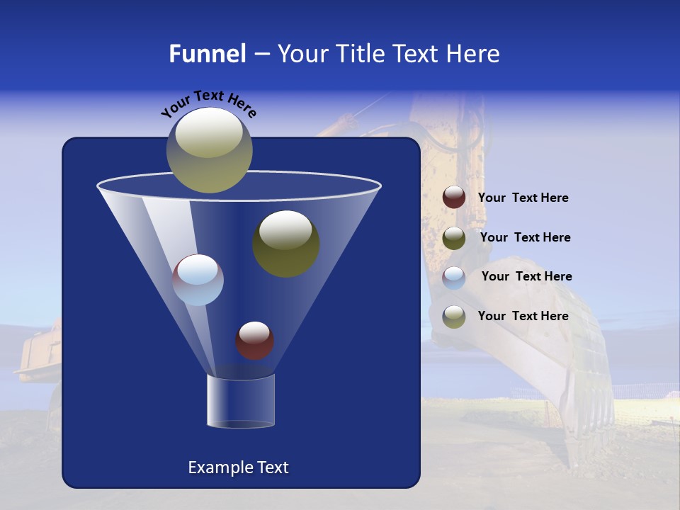 Ground Scraper Earth PowerPoint Template