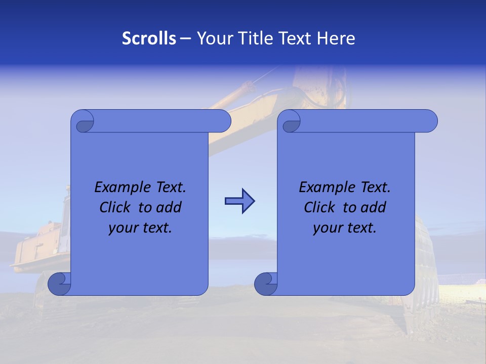Ground Scraper Earth PowerPoint Template