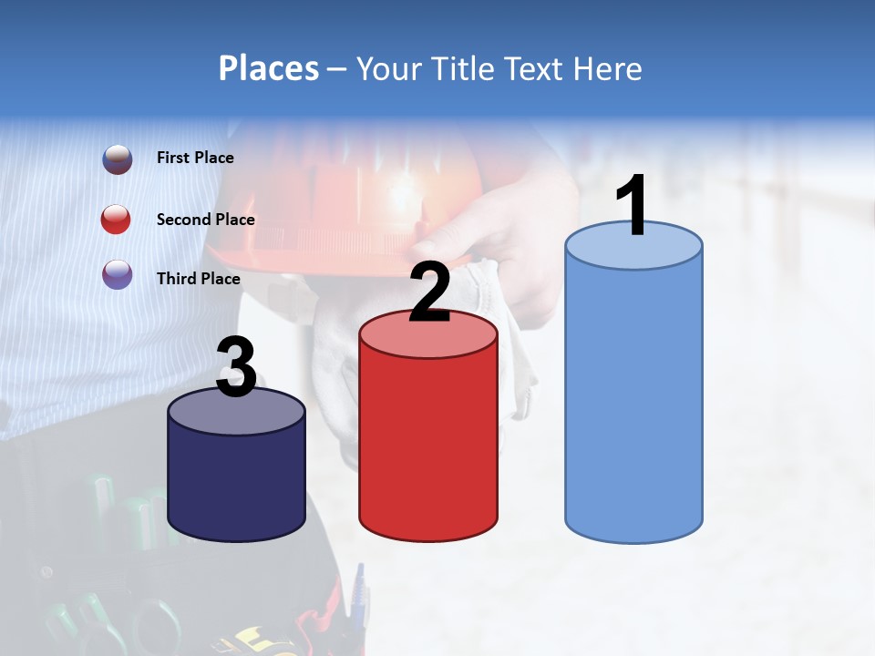 Claw Tool Orange PowerPoint Template