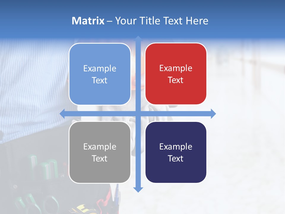 Claw Tool Orange PowerPoint Template