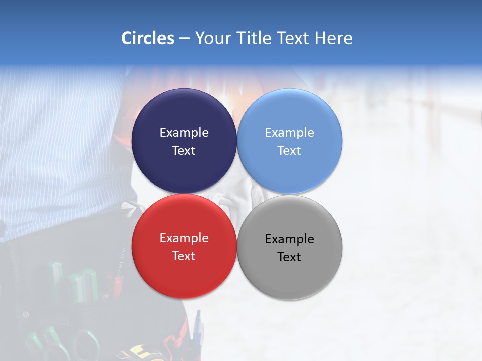 Claw Tool Orange PowerPoint Template