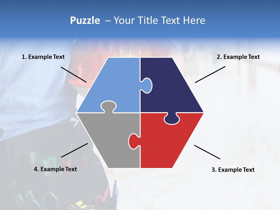 Claw Tool Orange PowerPoint Template