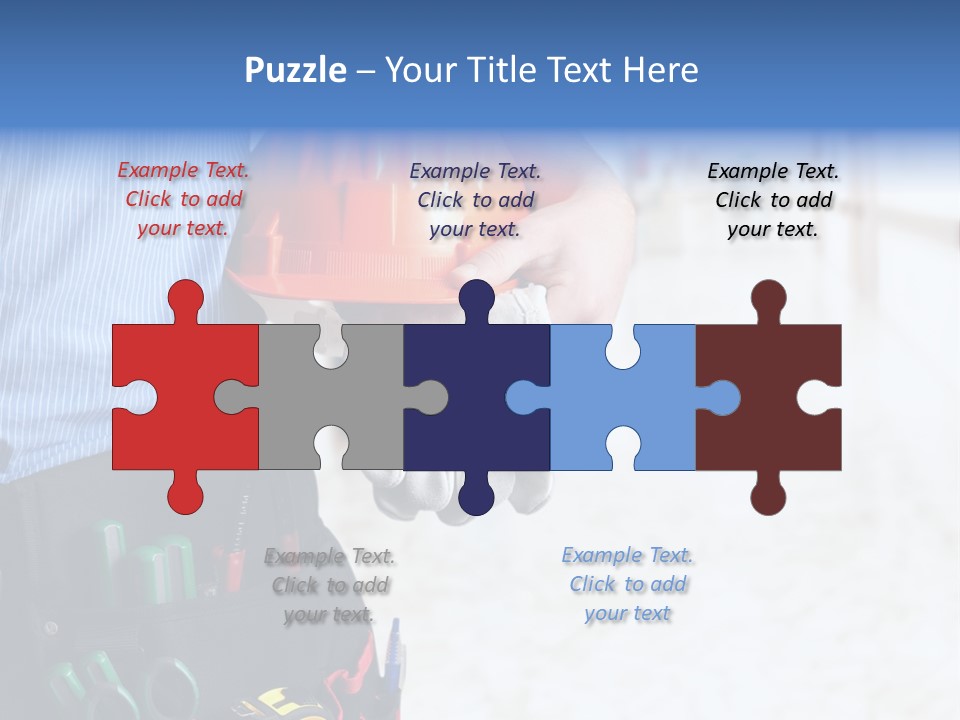 Claw Tool Orange PowerPoint Template