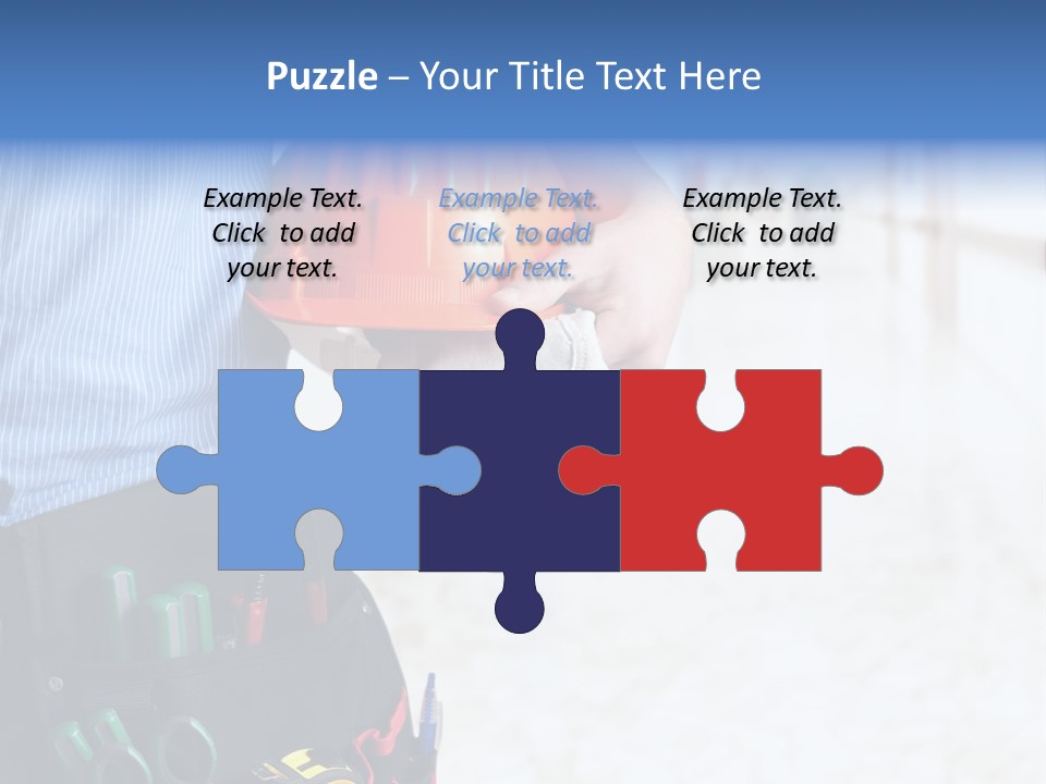 Claw Tool Orange PowerPoint Template