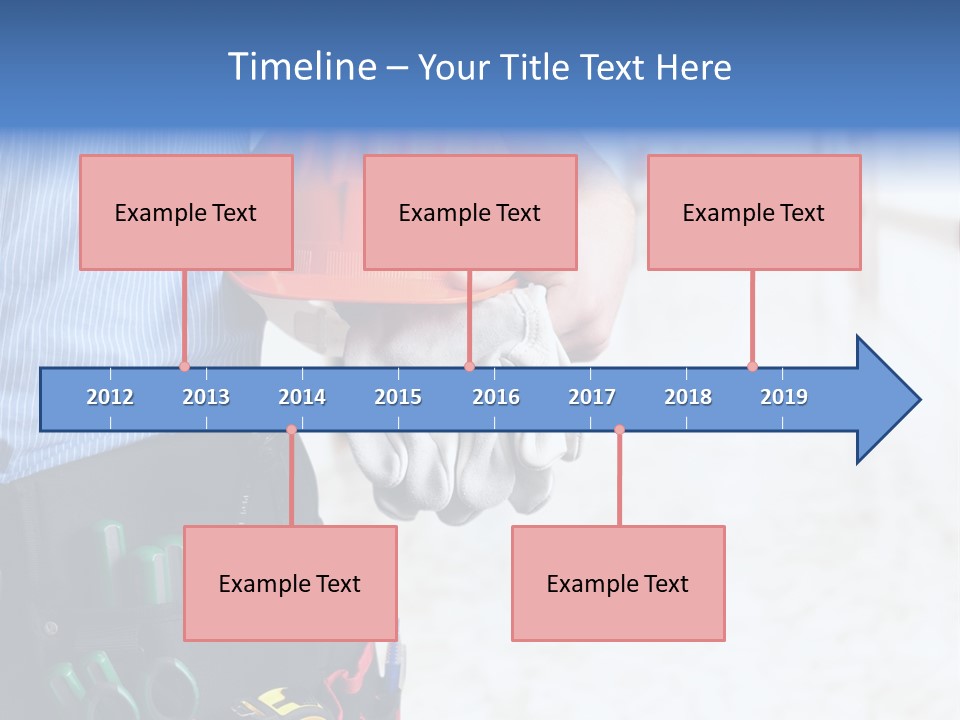 Claw Tool Orange PowerPoint Template