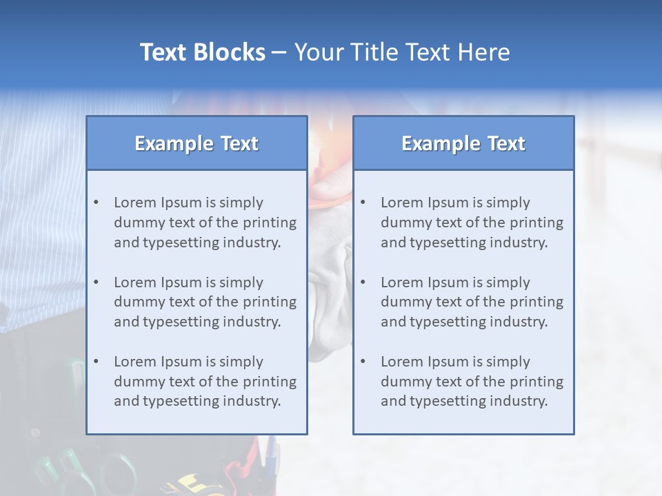 Claw Tool Orange PowerPoint Template