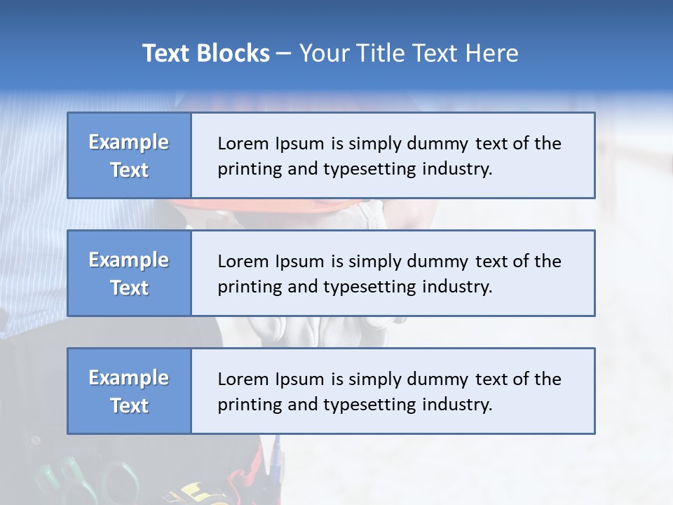 Claw Tool Orange PowerPoint Template