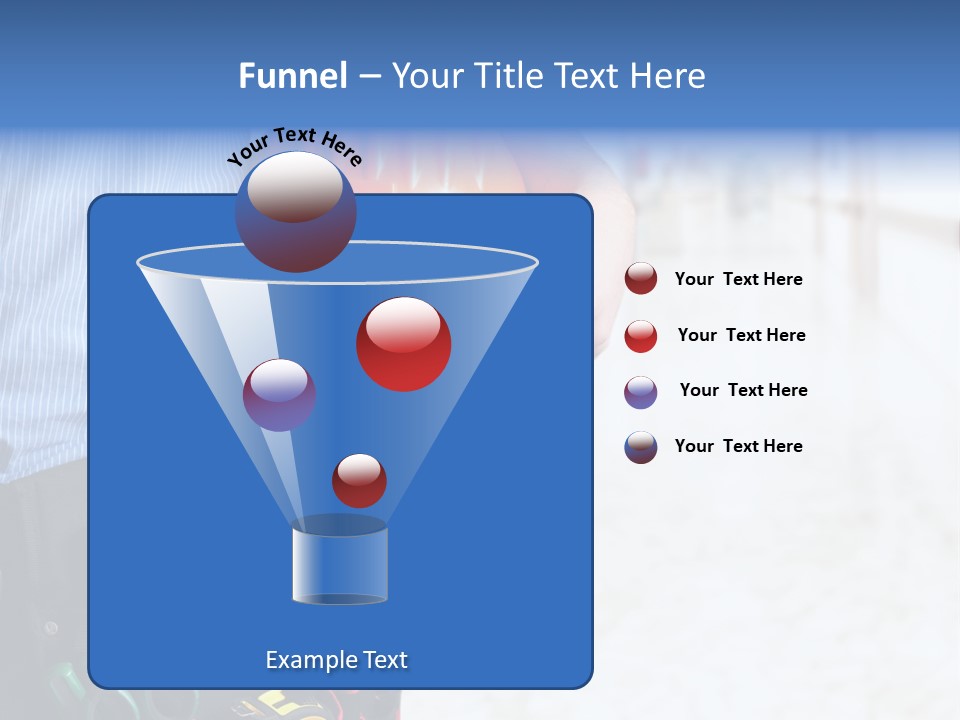 Claw Tool Orange PowerPoint Template