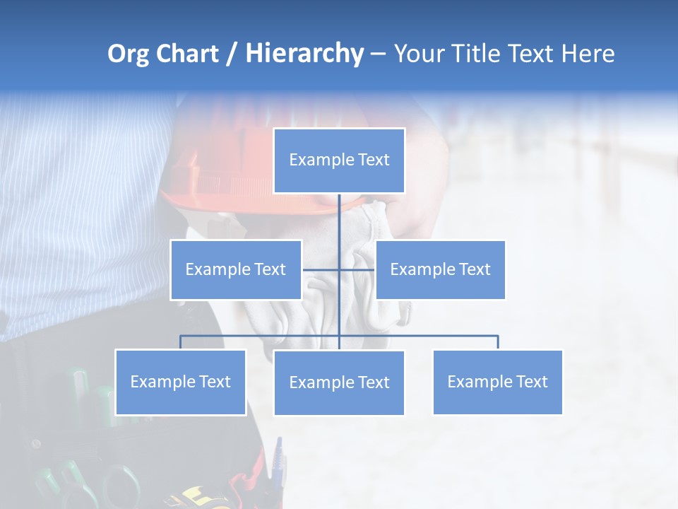 Claw Tool Orange PowerPoint Template