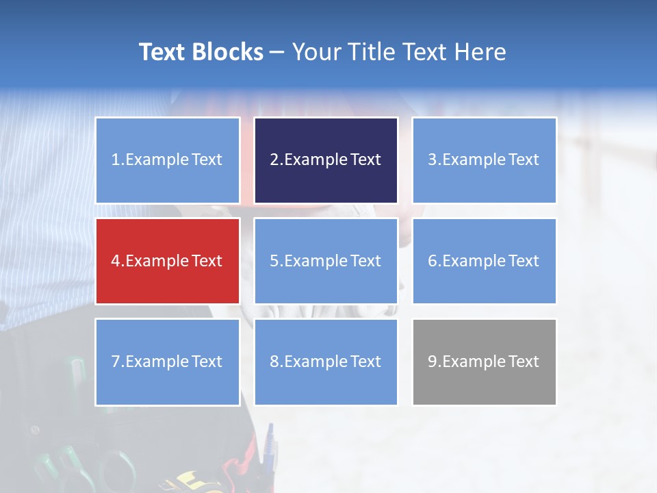 Claw Tool Orange PowerPoint Template