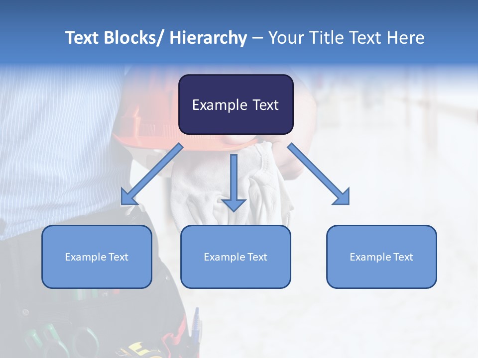 Claw Tool Orange PowerPoint Template