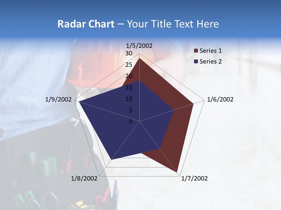Claw Tool Orange PowerPoint Template