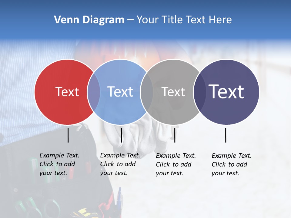 Claw Tool Orange PowerPoint Template