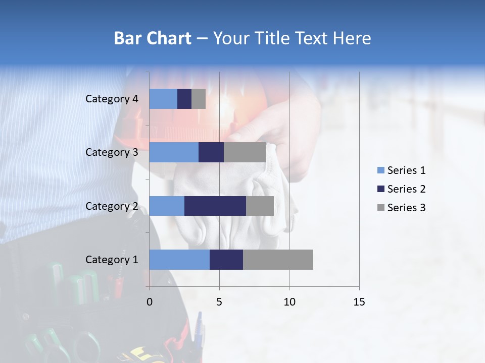 Claw Tool Orange PowerPoint Template