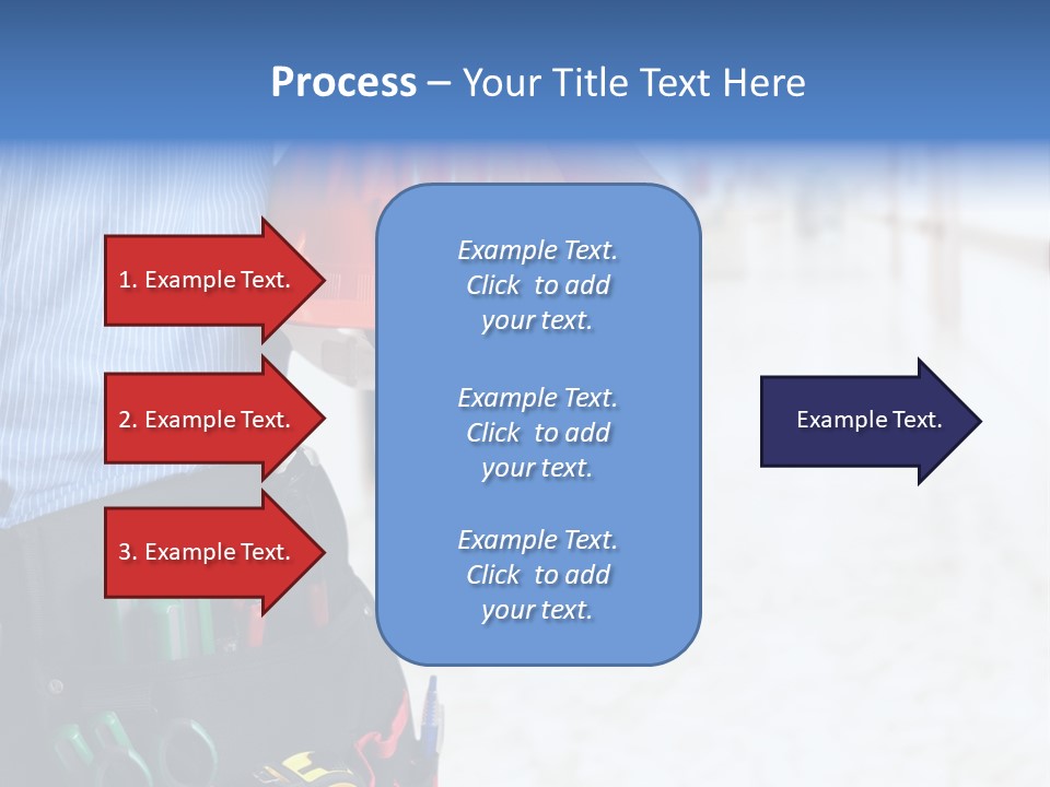 Claw Tool Orange PowerPoint Template